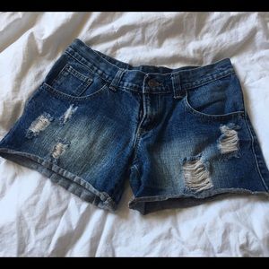 Vintage navy blue shorts